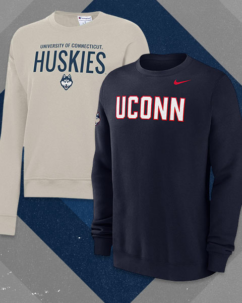 Shop Unconn Huskies Sweatshirts